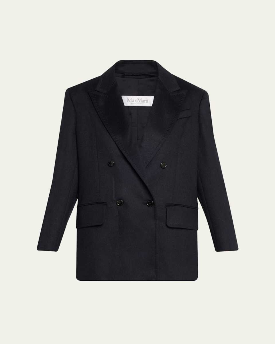 Olimpia Double-Breasted Wool Jacket